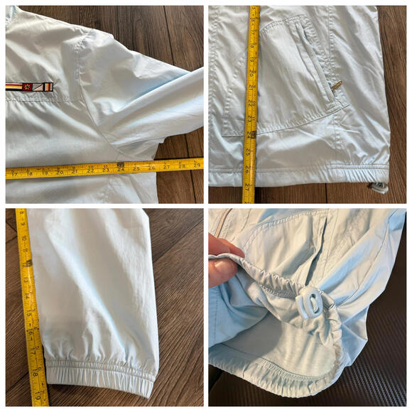 Vintage 90s Catalina Freshwater Blue Tracksuit Windbreaker Jacket & Pants XL - Picture 6 of 14